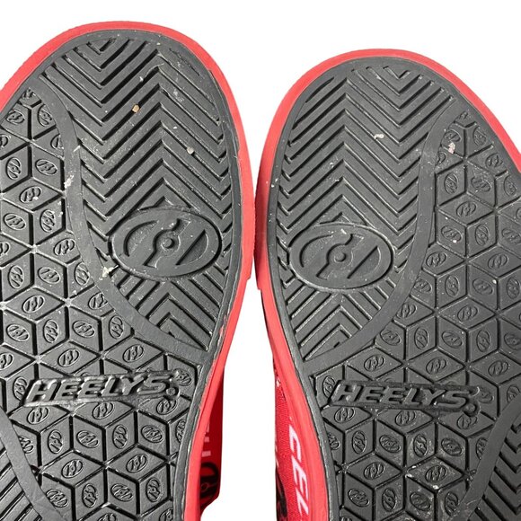 Heelys Pro 20 Prints Logo Wheeled Shoes Sneakers Red Sz 1 (YOUTH) - Picture 10 of 11
